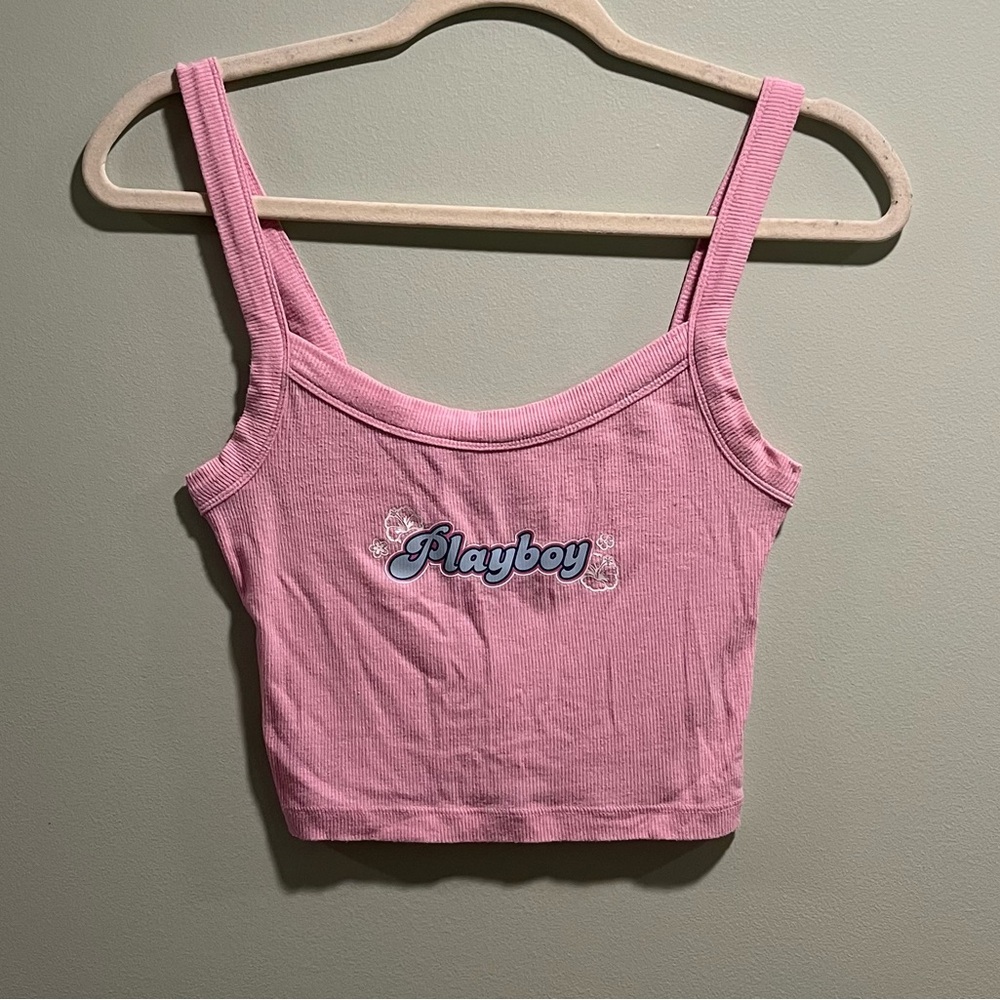 Playboy by Pacsun XS pink tank top